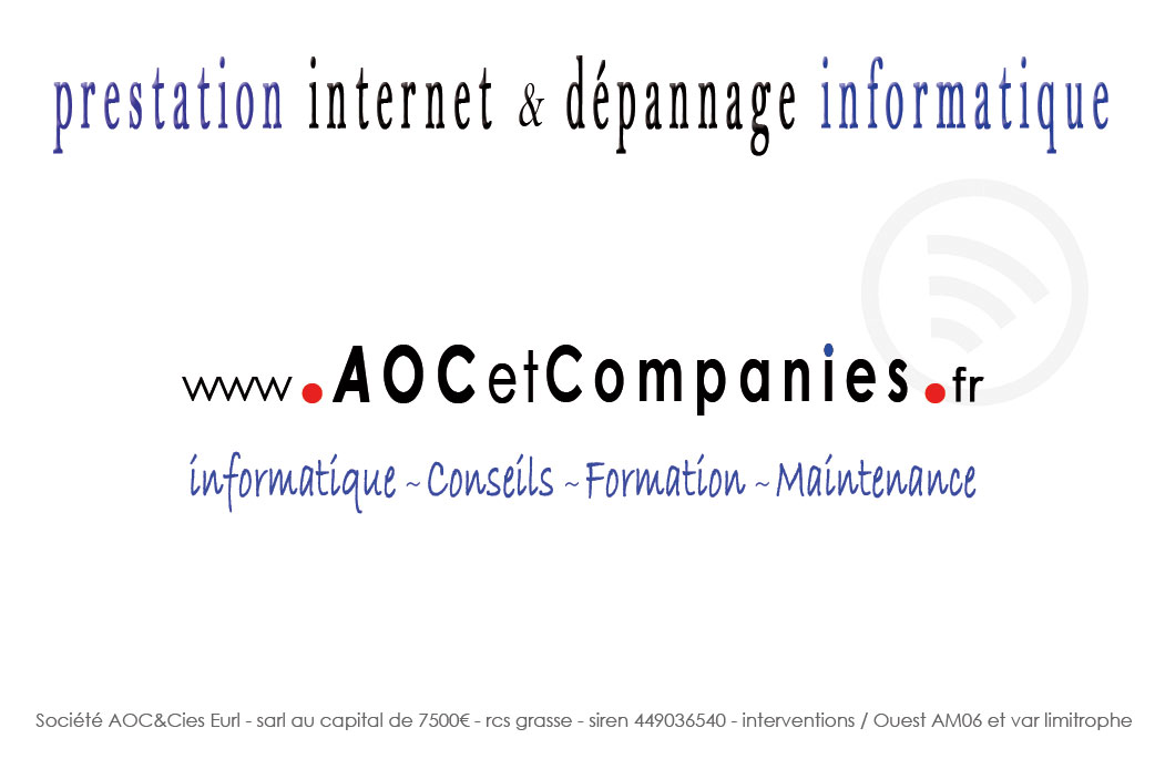 Depannage informatique